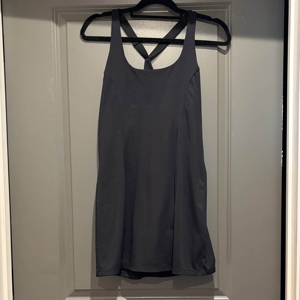 Victoria's Secret Black Athletic Dress w/bodysuit underneath